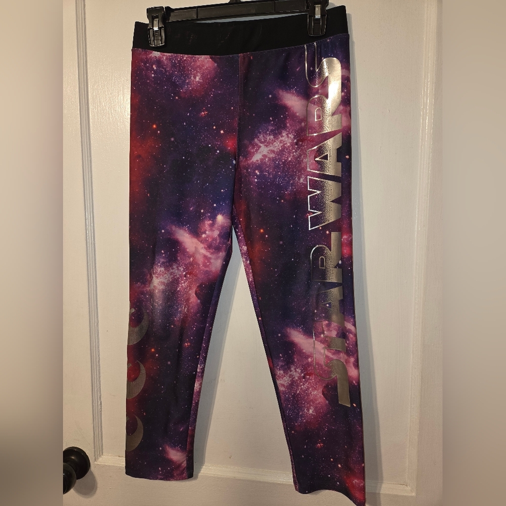 Star Wars Kids Galaxy Leggings - Purple #402